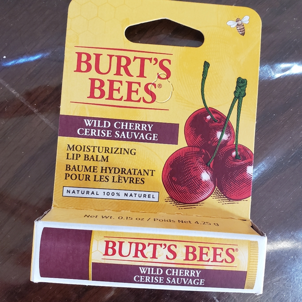 nib burts bees lip balm **free add on